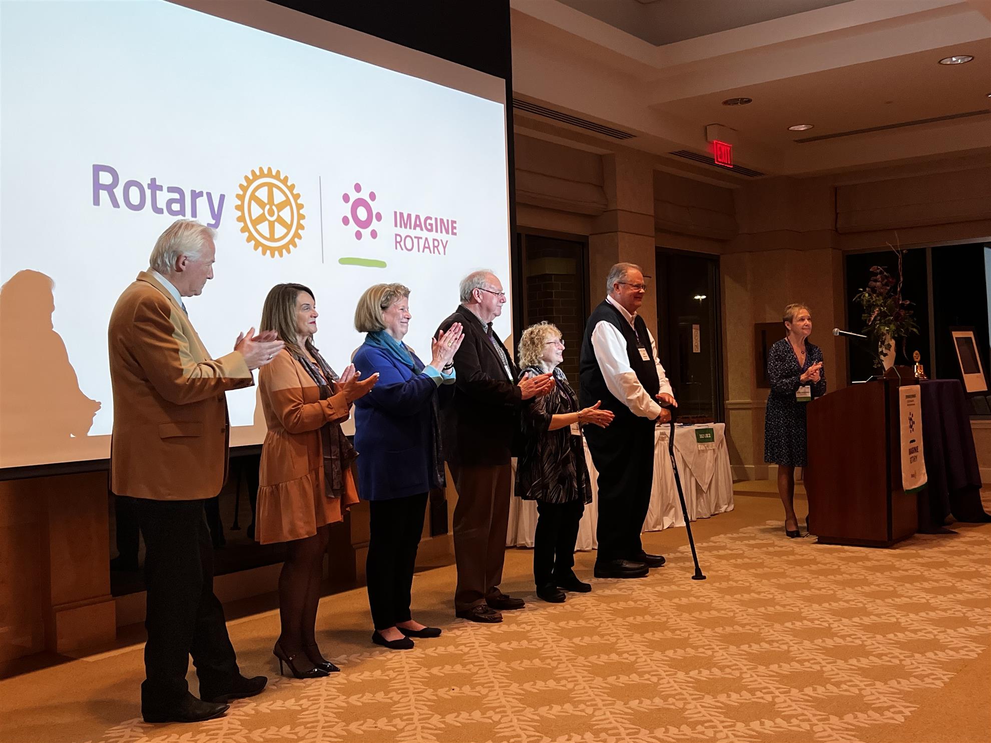 Foundation Giving Recognition For Clubs District 6420